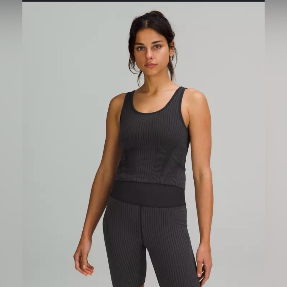 lululemon athletica Black Tank Top